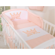 Conjunto de cama bebé  3 elementos Principe / Princesa